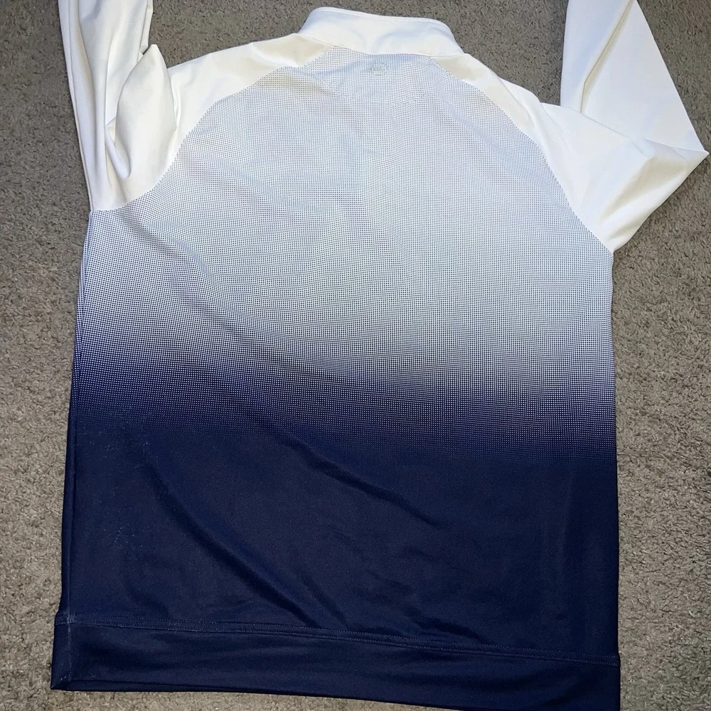Peter Millar 1/4 Zip Men's Size L Perth Ombré Performance Southern Hills